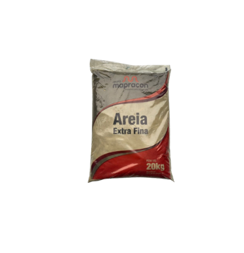Areia Extra Fina Ensacada 20kg Mapracon
