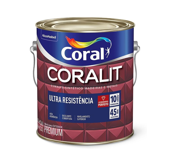 CORAL CORALIT ULTRA RESIS ALTO BRILHO BRANCO GL 3,6L (5202672)